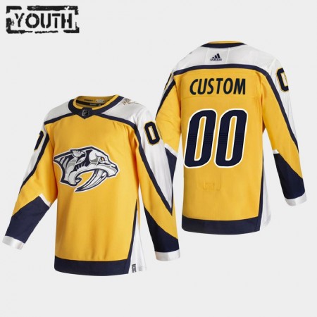 Kinder Eishockey Nashville Predators Trikot Custom 2020-21 Reverse Retro Authentic
